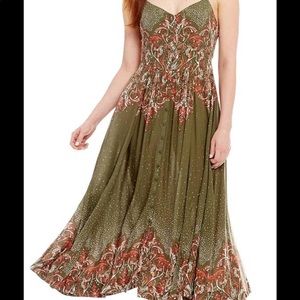 Free People Be My Baby Midi Dress